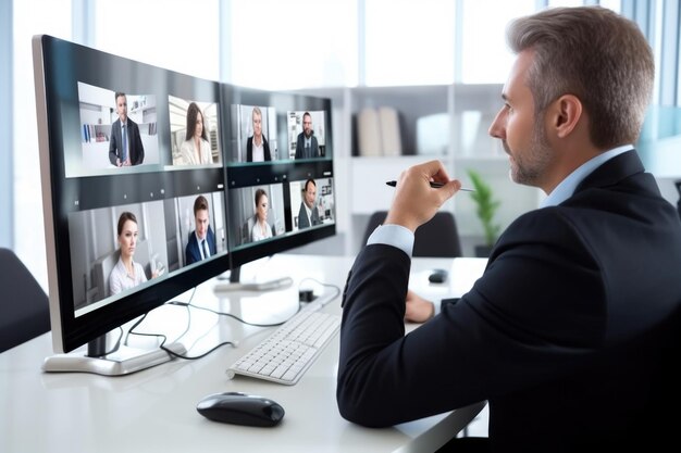 person-video-conferencing-with-team-colleagues-different-locations-created-with-generative-ai_762026-10923